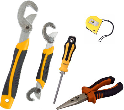 

Asraw Hand Tool Kit(5 Tools), Multicolor