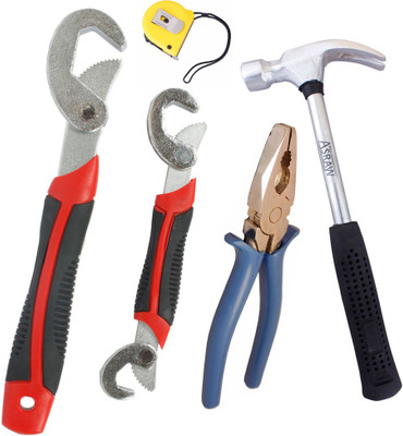 

Asraw Hand Tool Kit(5 Tools), Multicolor