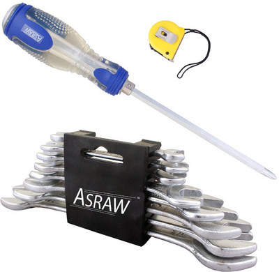 

Asraw Hand Tool Kit(11 Tools), Multicolor