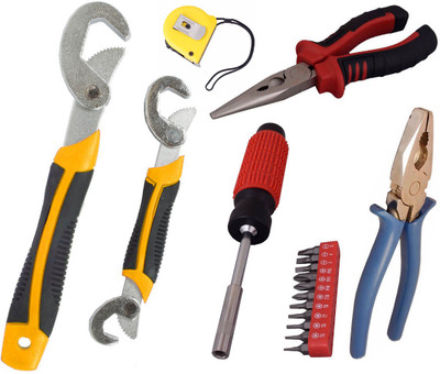 

Asraw Hand Tool Kit(6 Tools), Multicolor
