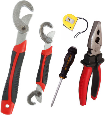 

Asraw Hand Tool Kit(5 Tools), Multicolor