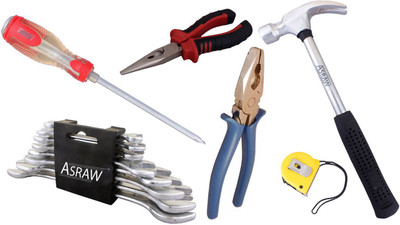 

Asraw Hand Tool Kit(14 Tools), Multicolor