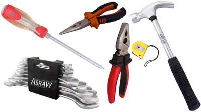 

Asraw Hand Tool Kit(14 Tools), Multicolor