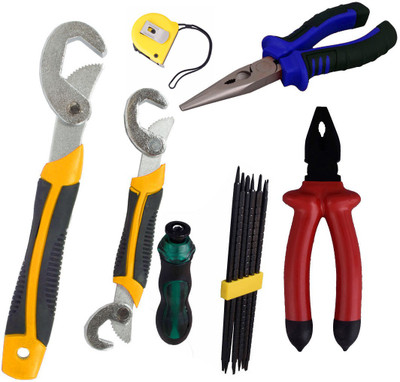 

Asraw Hand Tool Kit(6 Tools), Multicolor