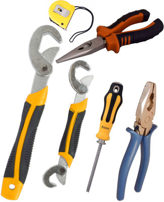 

Asraw Hand Tool Kit(6 Tools), Multicolor