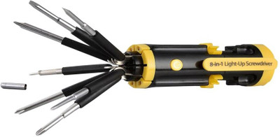 Atam Hand Tool Kit(7 Tools), Black;yellow