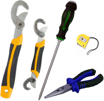 

Asraw Hand Tool Kit(5 Tools), Multicolor