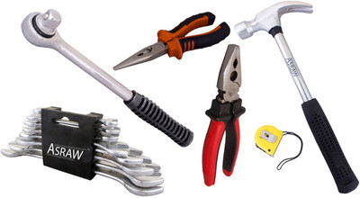 

Asraw Hand Tool Kit(14 Tools), Multicolor