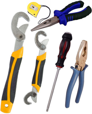 

Asraw Hand Tool Kit(6 Tools), Multicolor