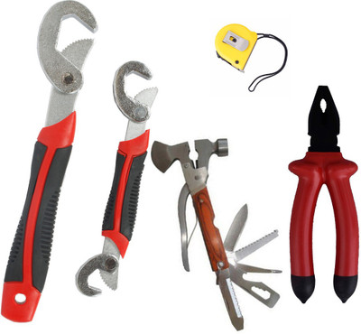 

Asraw Hand Tool Kit(5 Tools), Multicolor