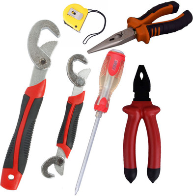 

Asraw Hand Tool Kit(6 Tools), Multicolor