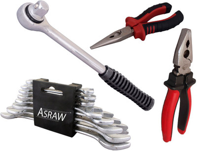 

Asraw Hand Tool Kit(12 Tools), Multicolor