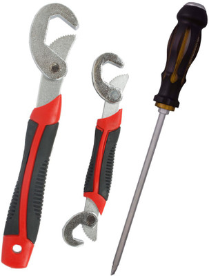 

Asraw Snap N Grip & Double Sided Screwdriver Hand Tool Kit(2 Tools), Multicolor
