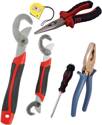 

Asraw Hand Tool Kit(6 Tools), Multicolor