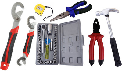 

Asraw Hand Tool Kit(7 Tools), Multicolor