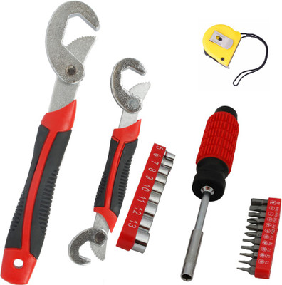 

Asraw Hand Tool Kit(4 Tools), Multicolor