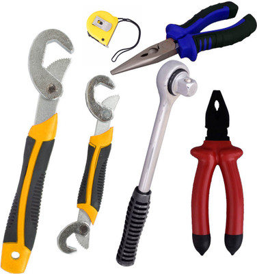 

Asraw Hand Tool Kit(6 Tools), Multicolor