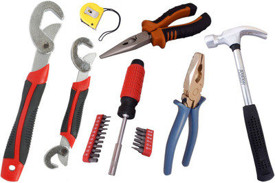 

Asraw Hand Tool Kit(7 Tools), Multicolor