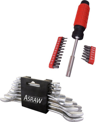 

Asraw Hand Tool Kit(10 Tools), Multicolor