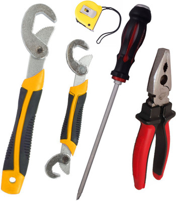 

Asraw Hand Tool Kit(5 Tools), Multicolor