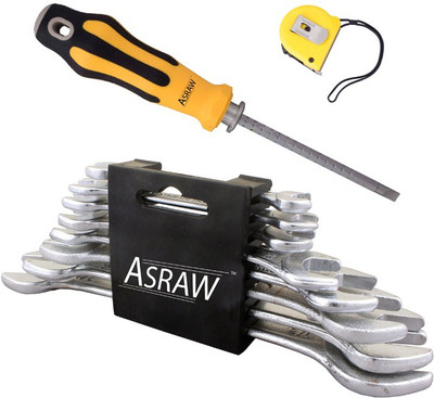 

Asraw Hand Tool Kit(11 Tools), Multicolor