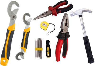 

Asraw Hand Tool Kit(7 Tools), Multicolor