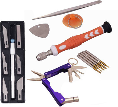 

Asraw Hand Tool Kit(6 Tools), Orange