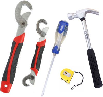 

Asraw Hand Tool Kit(5 Tools), Multicolor