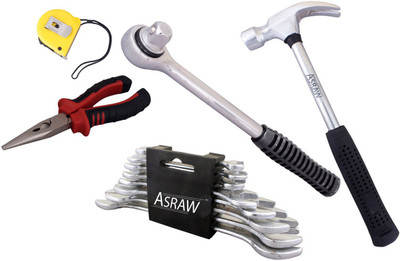 

Asraw Hand Tool Kit(13 Tools), Multicolor