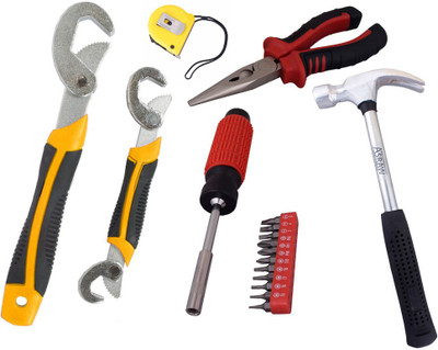 

Asraw Hand Tool Kit(6 Tools), Multicolor