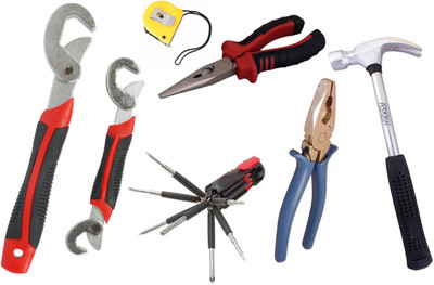 

Asraw Hand Tool Kit(7 Tools), Multicolor