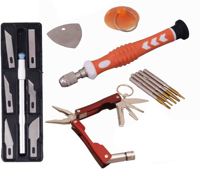 

Asraw Hand Tool Kit(5 Tools), Orange