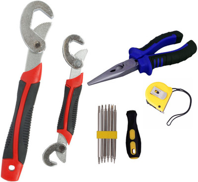 Asraw Hand Tool Kit(5 Tools), Multicolor