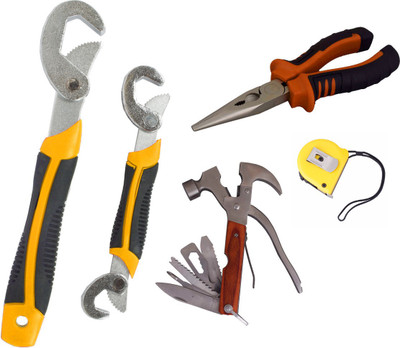 

Asraw Hand Tool Kit(5 Tools), Multicolor