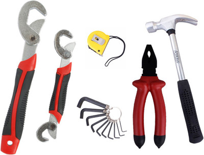 

Asraw Hand Tool Kit(6 Tools), Multicolor