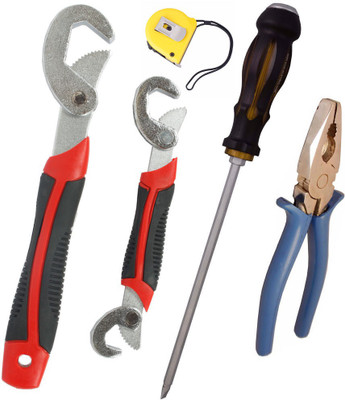 

Asraw Hand Tool Kit(5 Tools), Multicolor