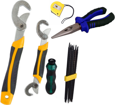 

Asraw Hand Tool Kit(5 Tools), Multicolor