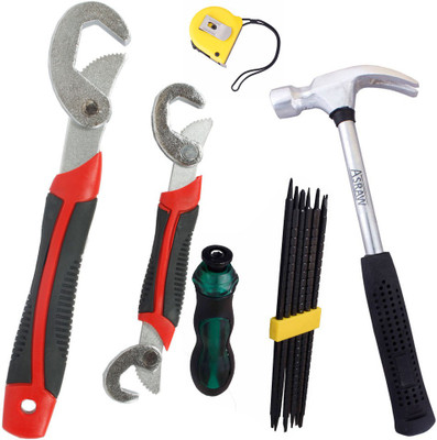 

Asraw Hand Tool Kit(5 Tools), Multicolor