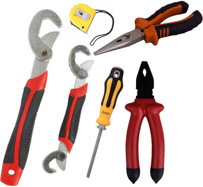 

Asraw Hand Tool Kit(6 Tools), Multicolor