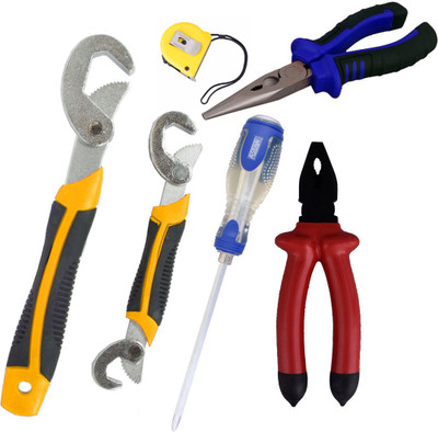 

Asraw Hand Tool Kit(6 Tools), Multicolor