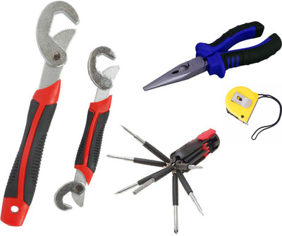 

Asraw Hand Tool Kit(5 Tools), Multicolor