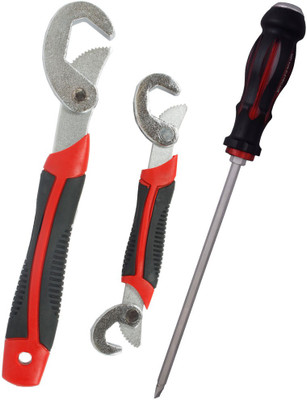 

Asraw Snap N Grip & Double Sided Screwdriver Hand Tool Kit(2 Tools), Multicolor