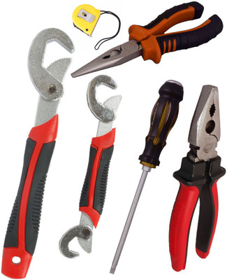 

Asraw Hand Tool Kit(6 Tools), Multicolor