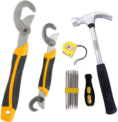 

Asraw Hand Tool Kit(5 Tools), Multicolor