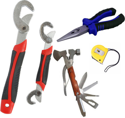 

Asraw Hand Tool Kit(5 Tools), Multicolor
