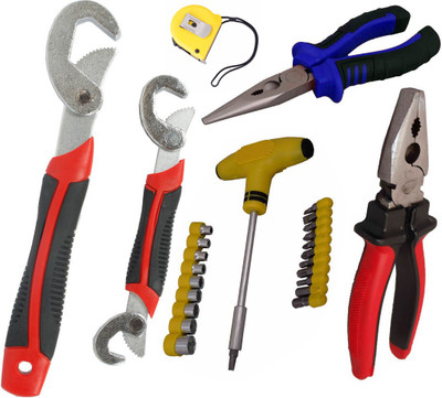 

Asraw Hand Tool Kit(6 Tools), Multicolor