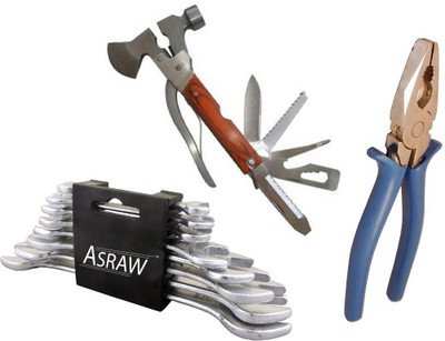 

Asraw Hand Tool Kit(11 Tools), Multicolor
