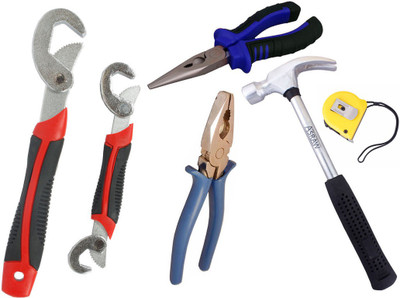 

Asraw Hand Tool Kit(6 Tools), Multicolor