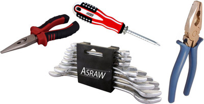 

Asraw Hand Tool Kit(12 Tools), Multicolor