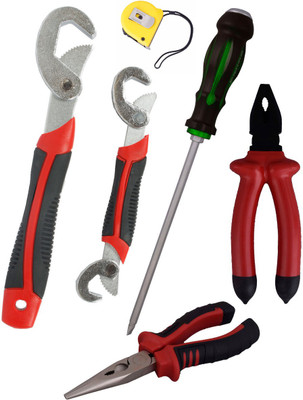 Asraw Hand Tool Kit(6 Tools), Multicolor